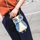 Cartoon Owl Accent Cross Bag