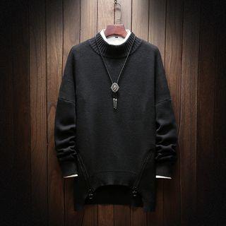 Dip-back Oversized Sweater
