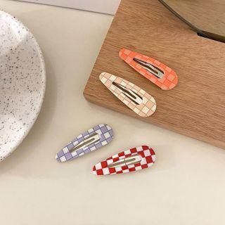 Check Resin Hair Clip