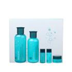 Innisfree - Jeju Sparkling Mineral Skin Care Set: Skin 200ml + Lotion 160ml + Skin 15ml + Lotion 15ml + Cream 10ml