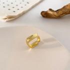 Geometry Ring Gold - One Size