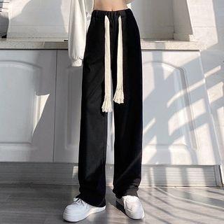 Drawstring Wide Leg Pants (various Designs)