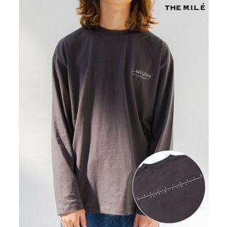 More Is Less Printed Long-sleeve T-shirt