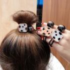 Dotted Square Hair Tie