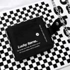 Set: Lettering Wallet + Chain Wallet - Black - One Size / Chain - Silver - One Size