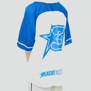 Elbow-sleeve Baseball Shirt