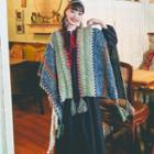 Tassel Chevron Shawl
