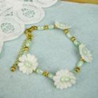 Vintage Classic Lace Flower Bracelet(green)