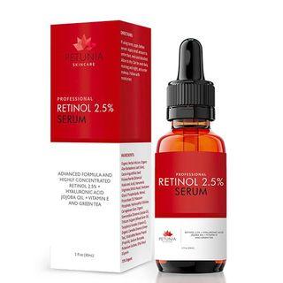 Petunia Skincare - Retinol 2.5% Serum 30ml / 1 Fl Oz