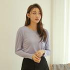 Round-neck Sleek T-shirt