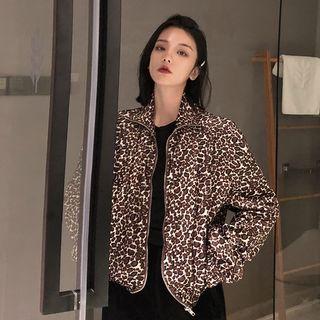 Leopard Jacket As Shown In Figure - One Size