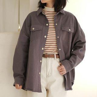 Denim Jacket Gray - One Size