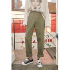 Pocket-detail Straight-cut Pants