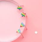 Rainbow Striped Earring
