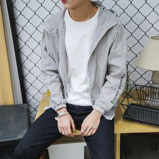 Smiley Hooded Light Jacket