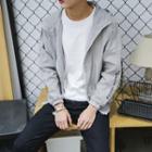 Smiley Hooded Light Jacket