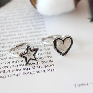 Heart Ring / Star Ring