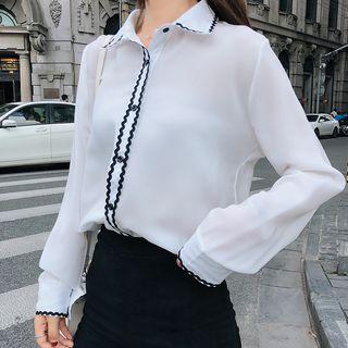 Wavy Striped Shirt