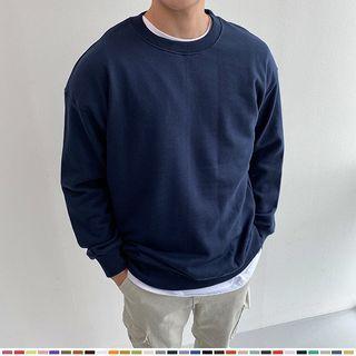 Drop-shoulder Sweatshirt In 30 Colors