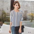 Double-color Striped Top