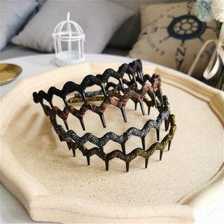 Leopard Print Wavy Headband