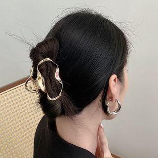 Irregular Alloy Hair Clamp