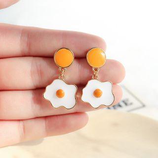 Egg Drop Earring / Clip On Earring