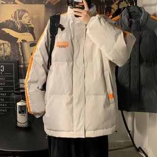 Logo Two-tone Padded Jacket