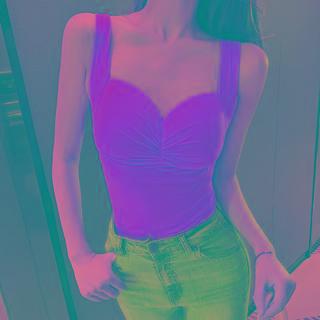 Sleeveless Ruffled Camisole