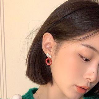 Bow Hoop Acrylic Earring