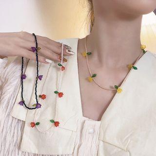 Fruit Faux Crystal Necklace (various Designs)