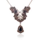 Jeweled Pendent Necklace