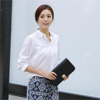 Dip-back Blouse