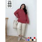 Colored Extra Long-sleeve T-shirt