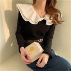 Layered Collar Knit Top