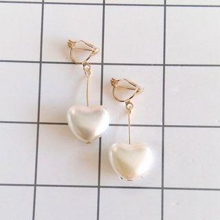 Faux Pearl Earring/ Clip-on Earring