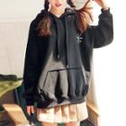 Horn-accent Hoodie