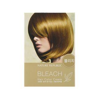 Nature Republic - Hair & Nature Hair Color Cream (bleach): Powder 10g + Oxidizing Lotion 30g 2 Pcs