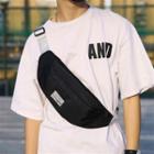 Oxford Color Block Belt Bag