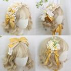 Lace Bow Headband / Hair Clip / Brooch / Wrist Cuff