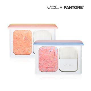 Vdl - Expert Color Cheek Book Mini #2 Orange Coral