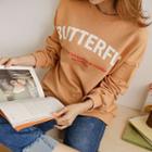 Butterfly Oversized Sweatshirt