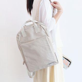 Oxford Cloth Plain Backpack