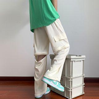 Detachable Loose Fit Pants
