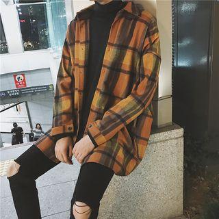 Oversize Plaid Shirt