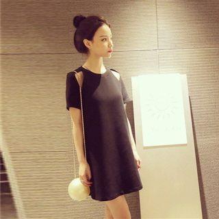 Cutout Short Sleeve Dress