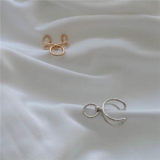 Hoop Layered Open Ring