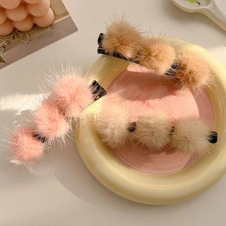 Pom Pom Hair Clip / Set
