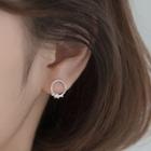 Knot Sterling Silver Dangle Earring