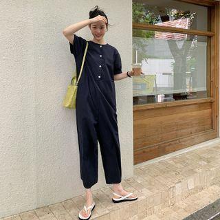 Baggy-fit Shirt Jumpsuit